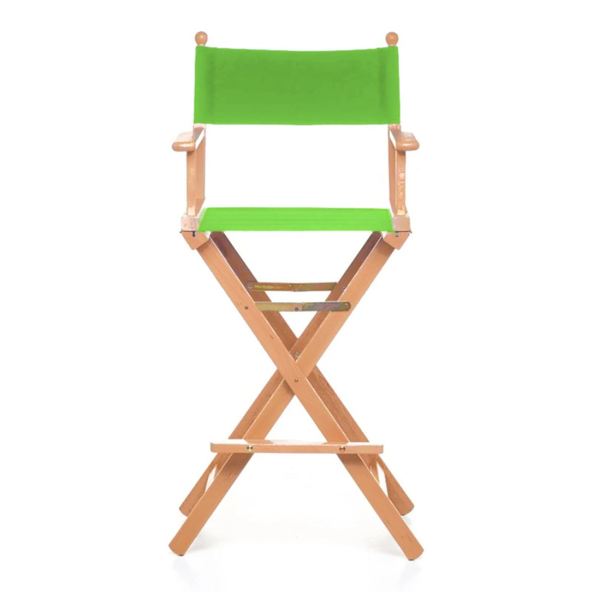 Fauteuil metteur en scène haut Cinéma — huile de lin, toile Vert pistache 064