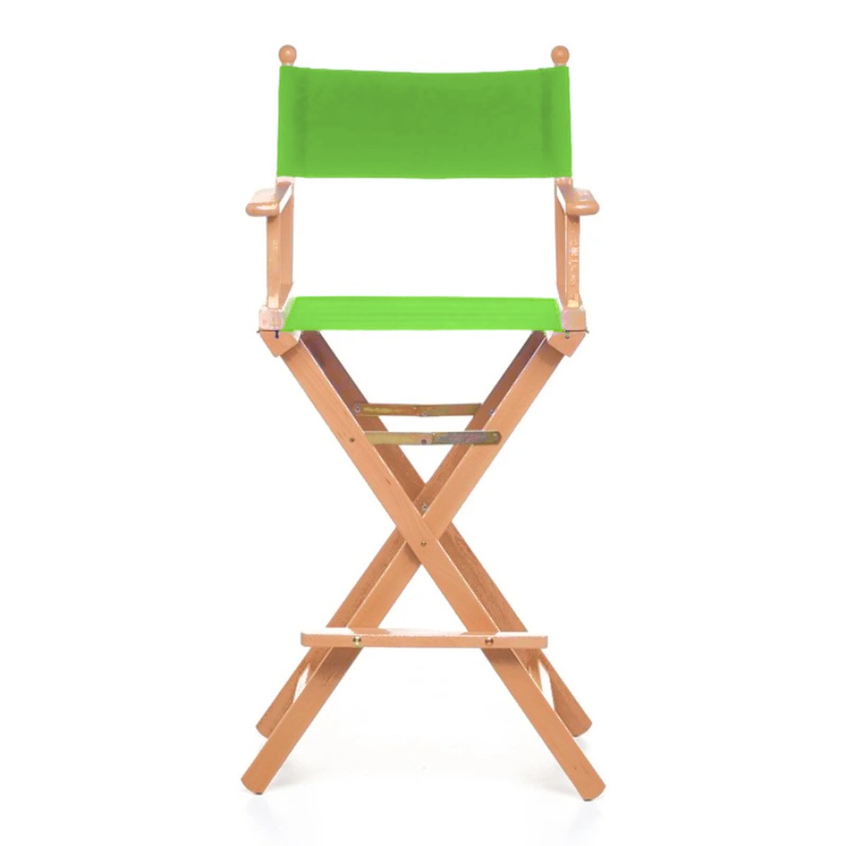Fauteuil metteur en scène haut Cinéma — huile de lin, toile Vert pistache 064