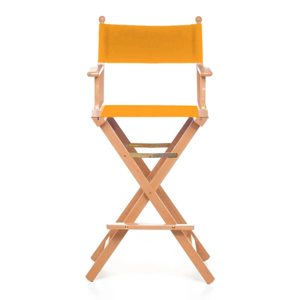 Fauteuil metteur en scène haut Cinéma — huile de lin, toile Mandarine 066
