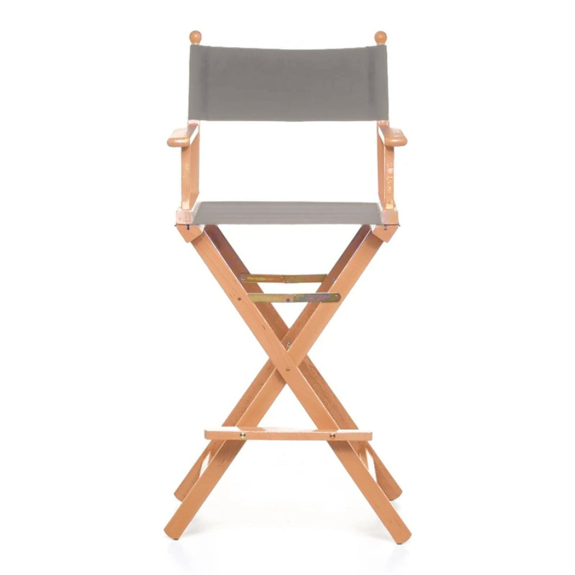 Fauteuil metteur en scène haut Cinéma — huile de lin, toile Gris clair 067