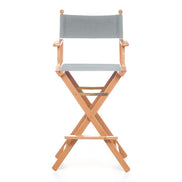 Fauteuil metteur en scène haut Cinéma — huile de lin, toile Screen gris
