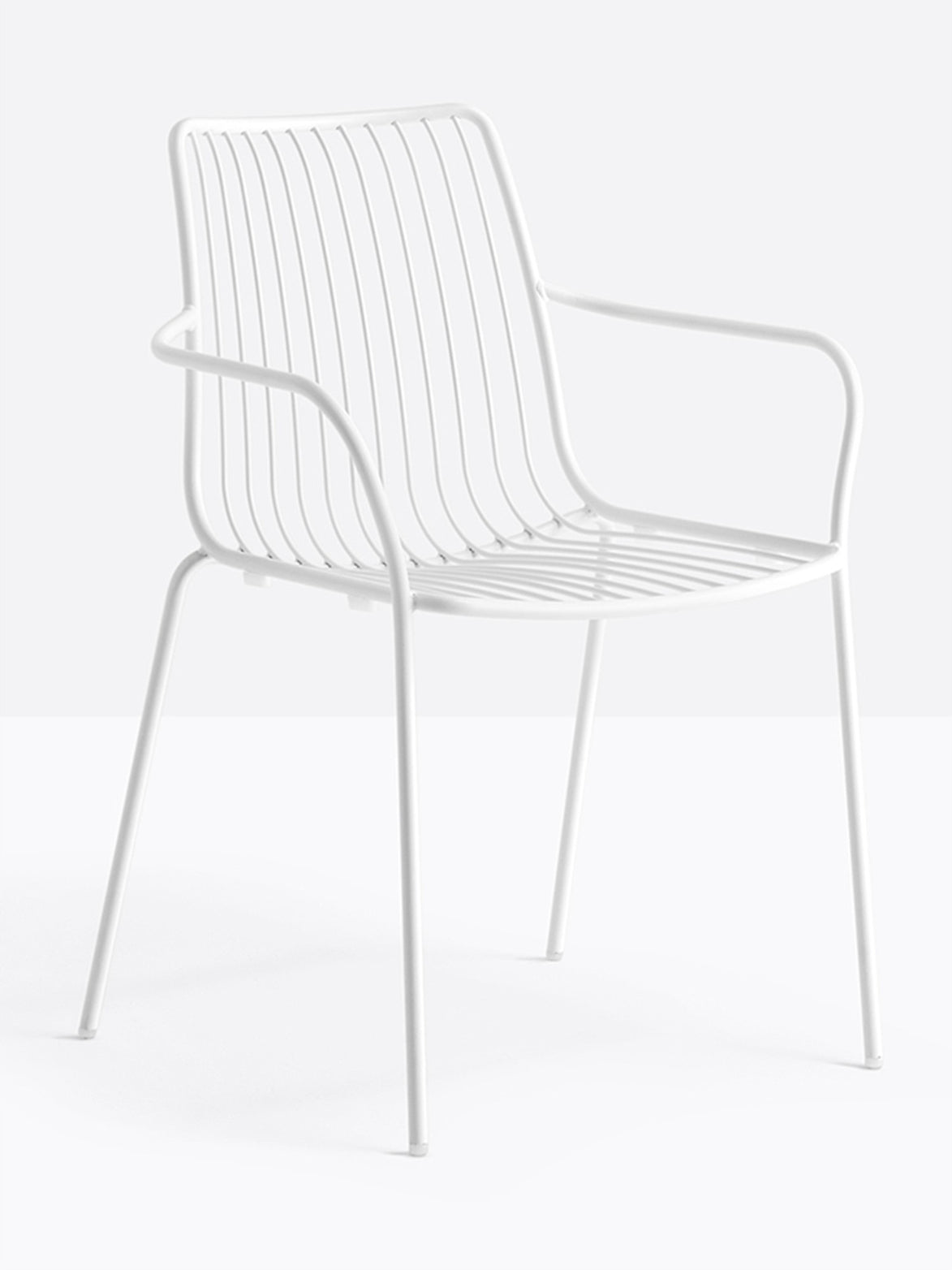 Fauteuil Nolita dossier haut blanc