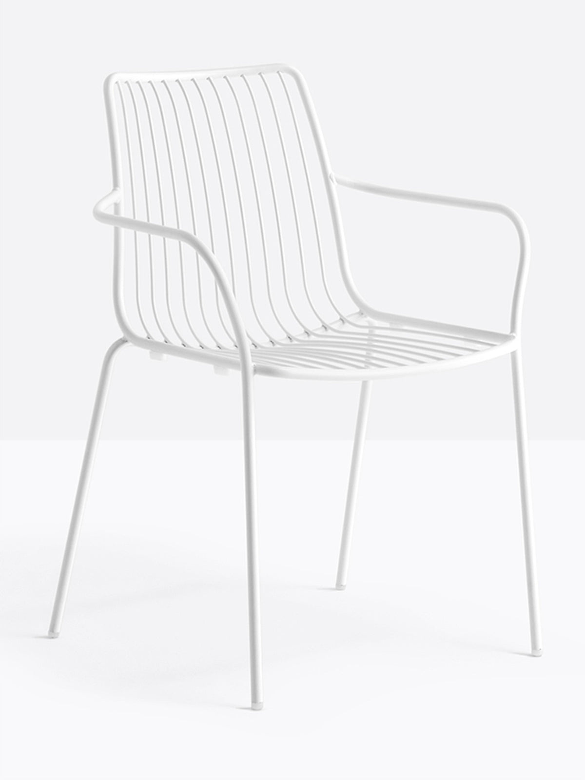 Fauteuil Nolita dossier haut blanc