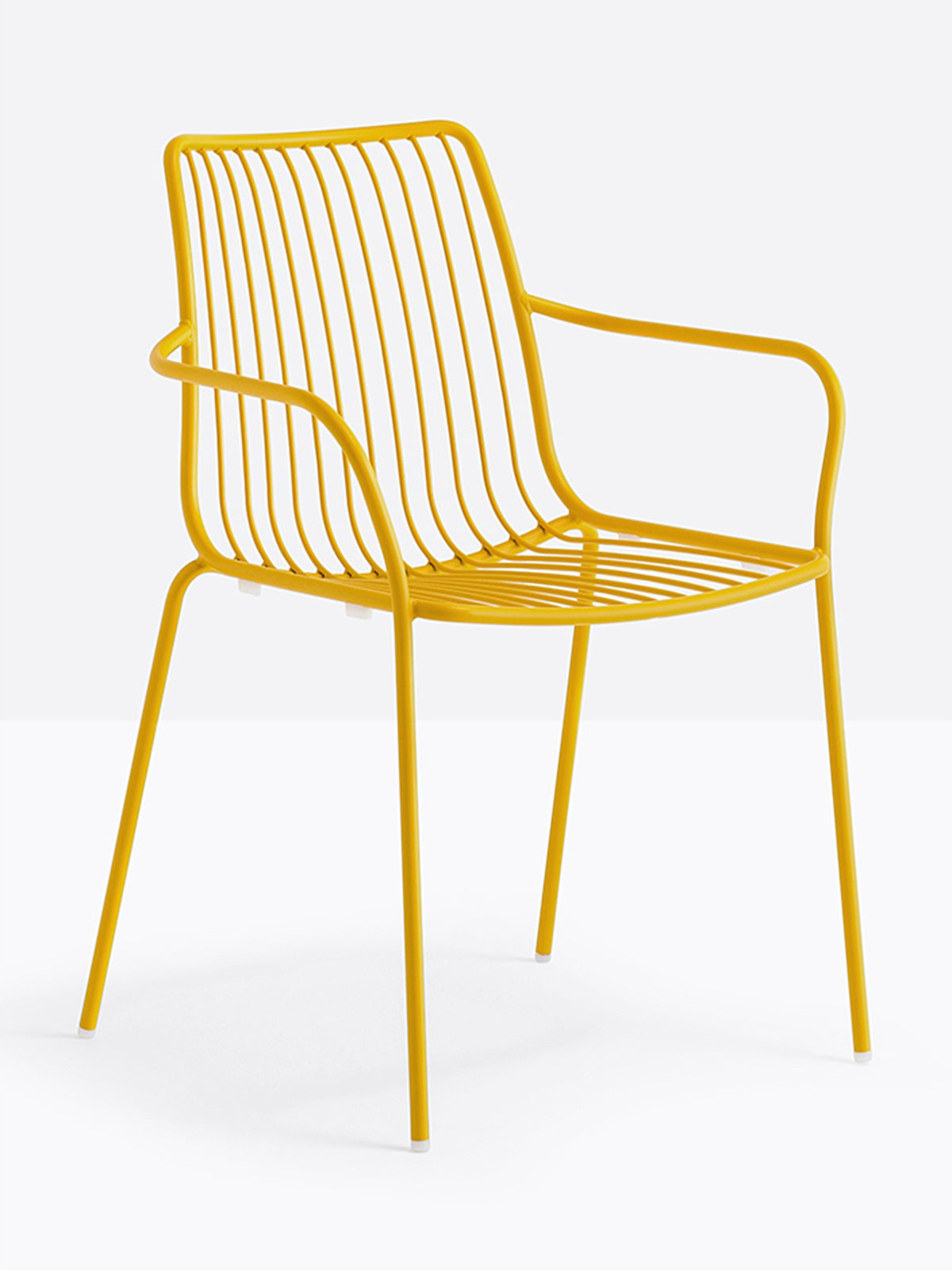 Fauteuil Nolita dossier haut jaune