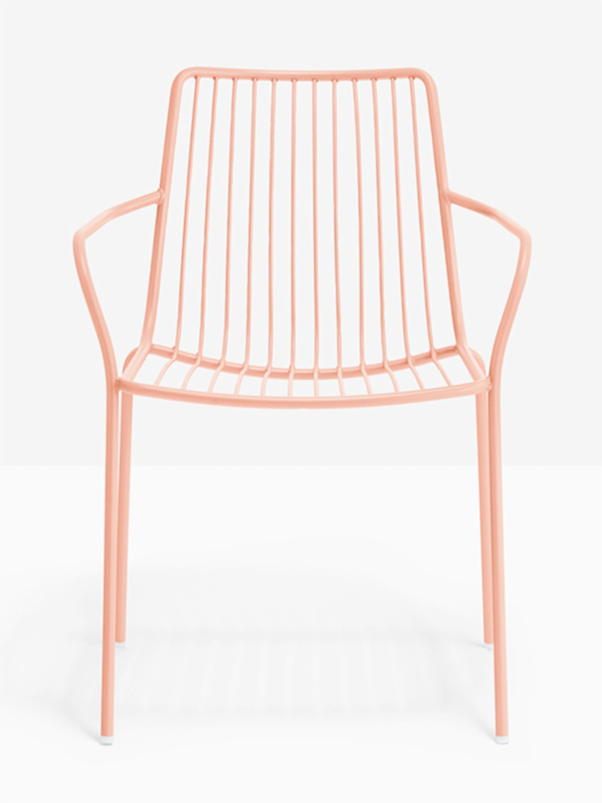 Fauteuil Nolita dossier haut rose