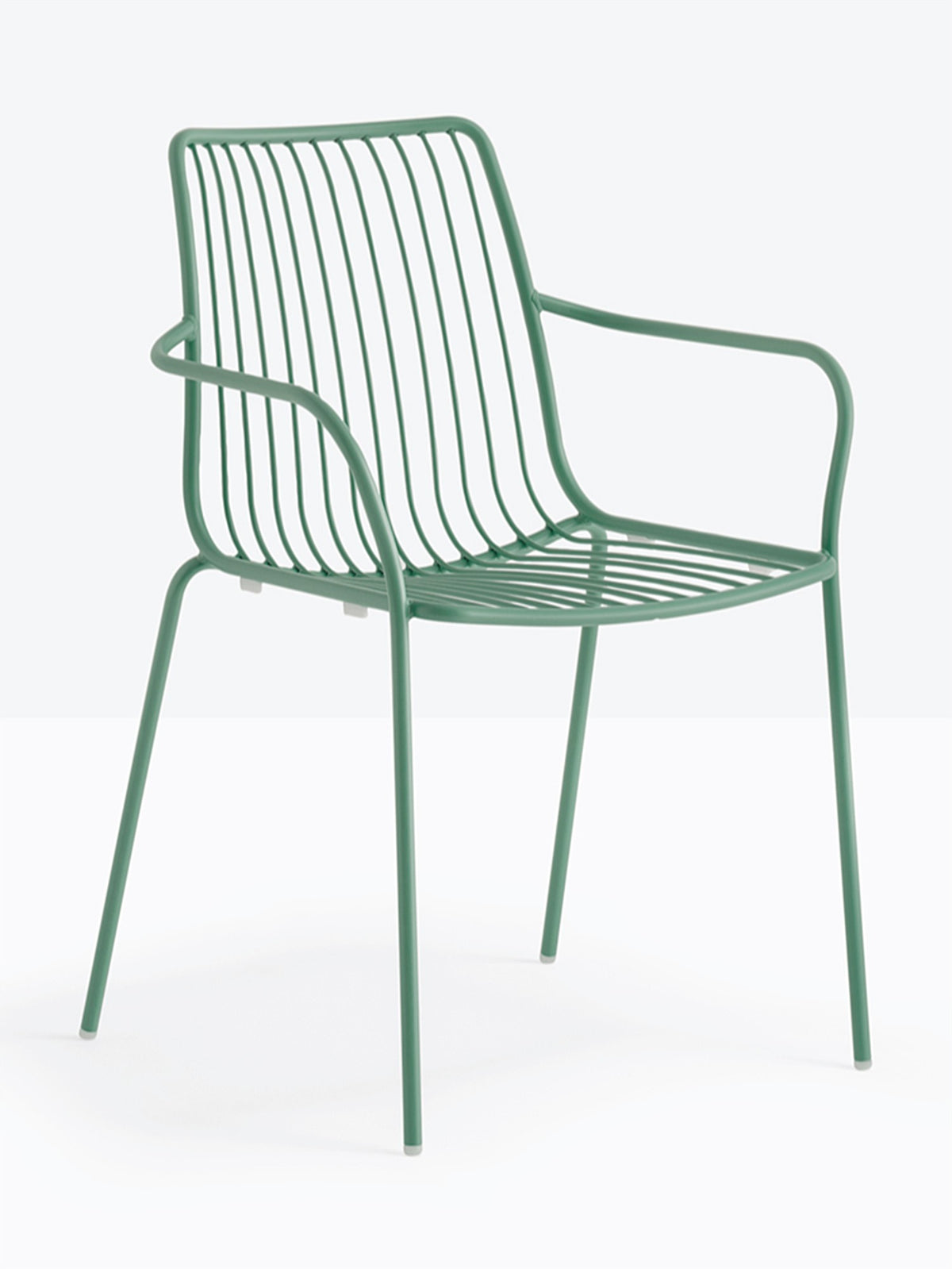 Fauteuil Nolita dossier haut vert d'eau