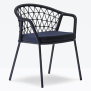 Fauteuil Panarea bleu marine
