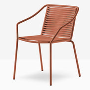 Fauteuil Philía terracotta