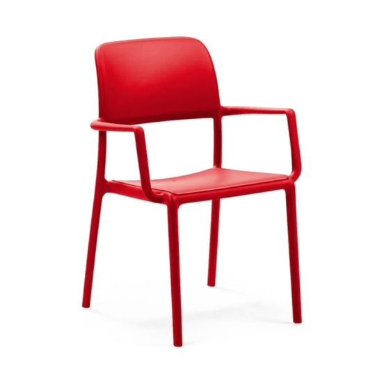 Fauteuil Riva Nardi – coloris rouge vif