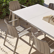 Fauteuil Tiberina Nardi – mise en scène terrasse