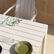 Fauteuil Tiberina Nardi – mise en scène terrasse