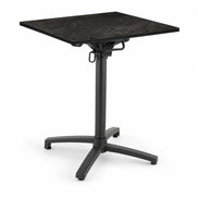 Table complète rabattable Verona - Compact 65 x 65 cm