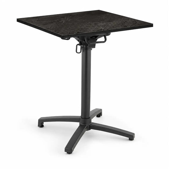 Table complète rabattable Verona - Compact 65 x 65 cm