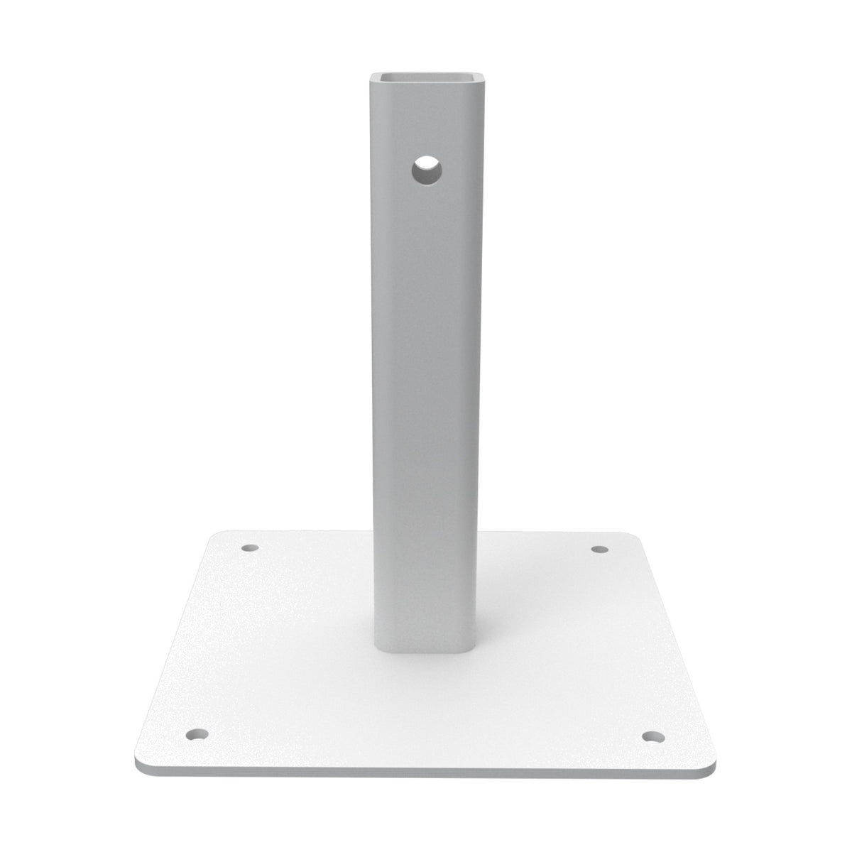 Platine de fixation au sol Fix Ezpeleta pour parasol Rio, blanc