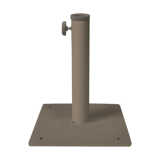 Platine de fixation au sol Fix Ezpeleta taupe