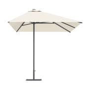 Parasol Formentera latéral 350 x 250 cm Ezpeleta, toile sable