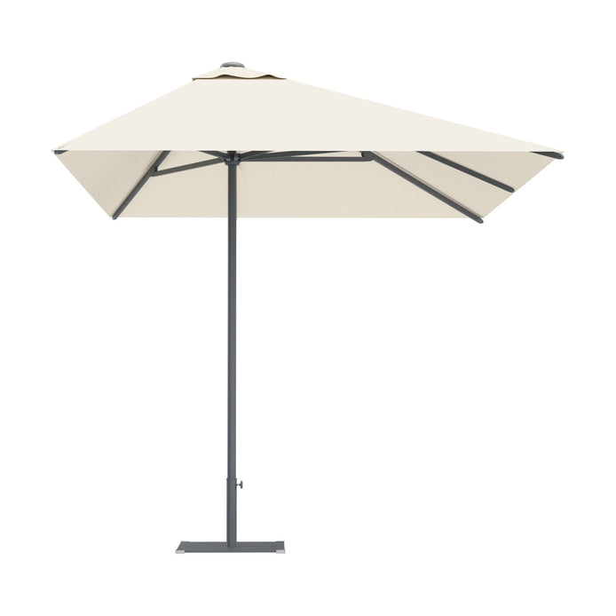 Parasol Formentera latéral 350 x 250 cm Ezpeleta, toile sable