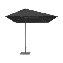 Parasol Formentera latéral 350 x 250 cm Ezpeleta, toile anthracite