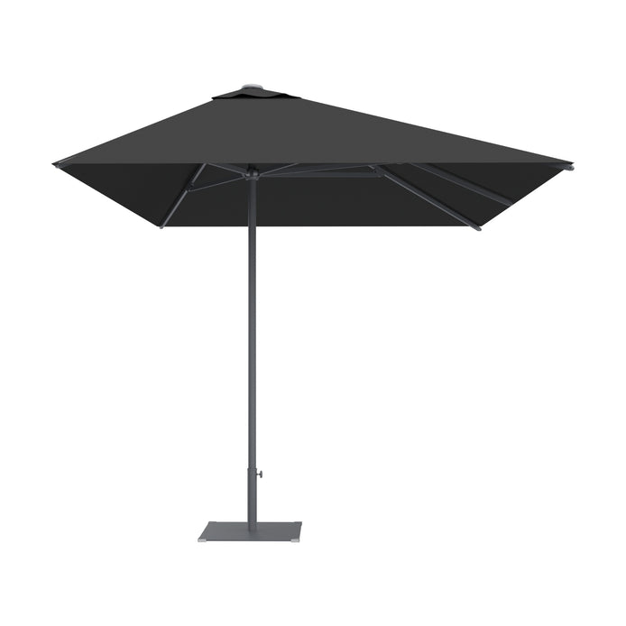 Parasol Formentera latéral 350 x 250 cm Ezpeleta, toile anthracite