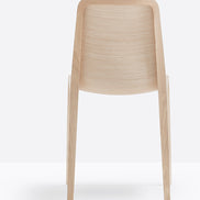 Chaise Frida 752 chêne blanchi vue arrière
