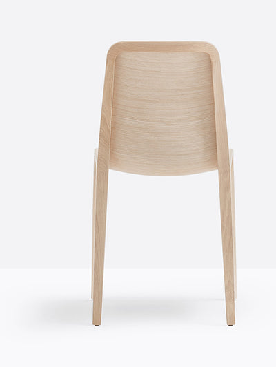 Chaise Frida 752 chêne blanchi vue arrière