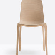 Chaise Frida 752 Pedrali chêne blanchi