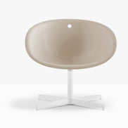 Fauteuil lounge Gliss 360 sable vue de face