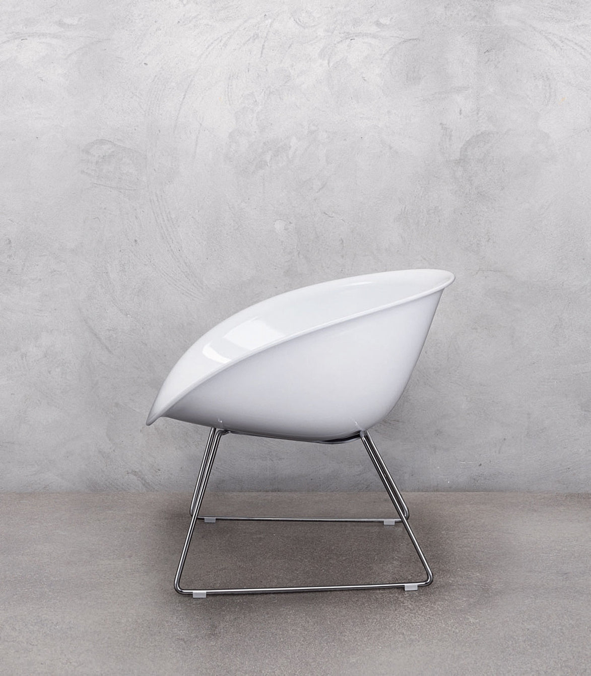 Fauteuil lounge Gliss 340 blanc en situation