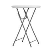 Table Haute Réception Mehdi — mange-debout pliant pour cocktail et séminaire