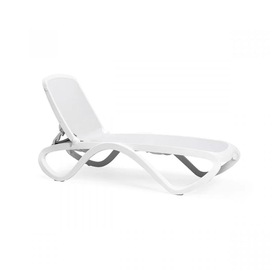 Bain de soleil Omega Nardi – coloris Bianco / Bianco