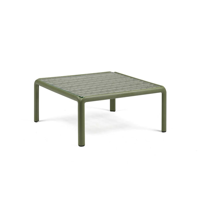 Table basse Komodo plateau verre Nardi – coloris agave