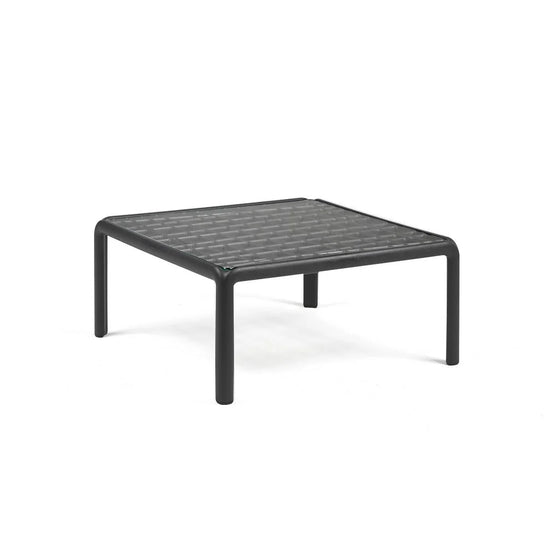 Table basse Komodo plateau verre Nardi – coloris anthracite
