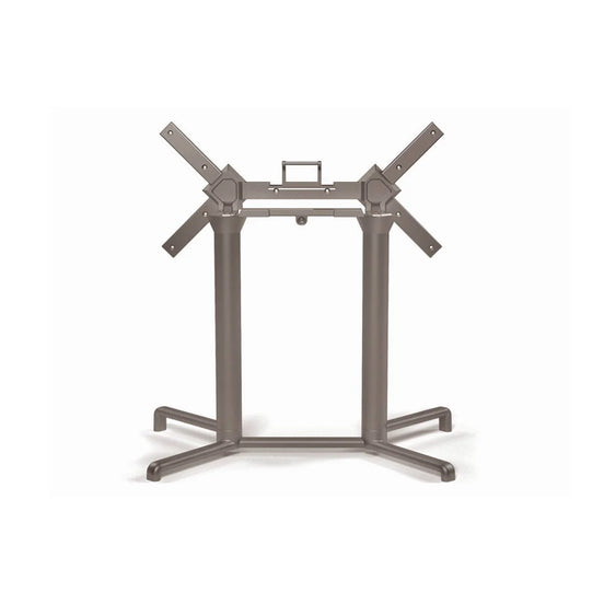 Piètement de table Scudo Double Nardi – coloris gris tourterelle