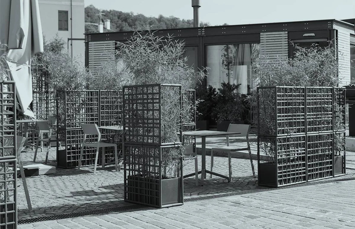 Cloison jardinière Sipario 2 Nardi – mise en situation