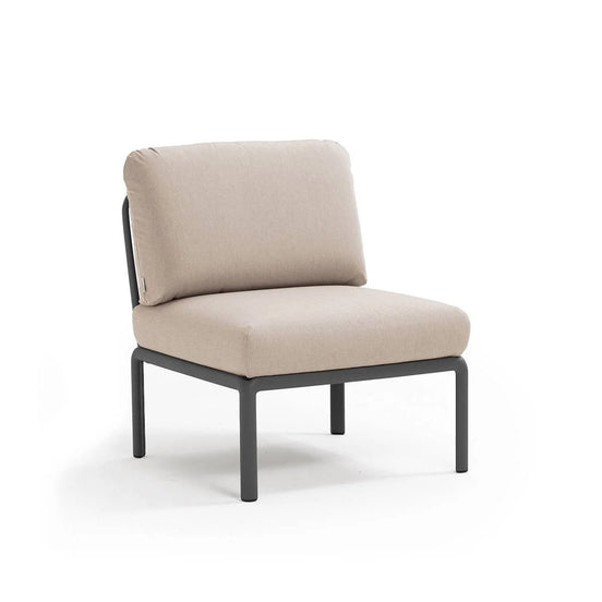 Élément central Komodo Nardi – structure anthracite, coussins Canvas