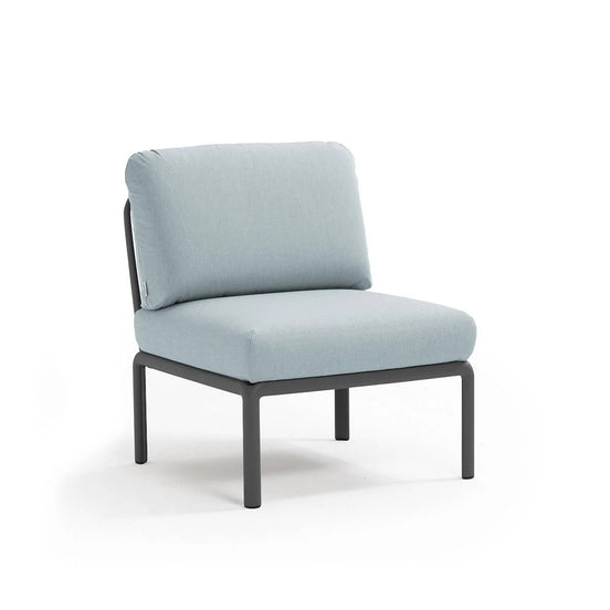 Élément central Komodo Nardi – structure anthracite, coussins Ghiaccio