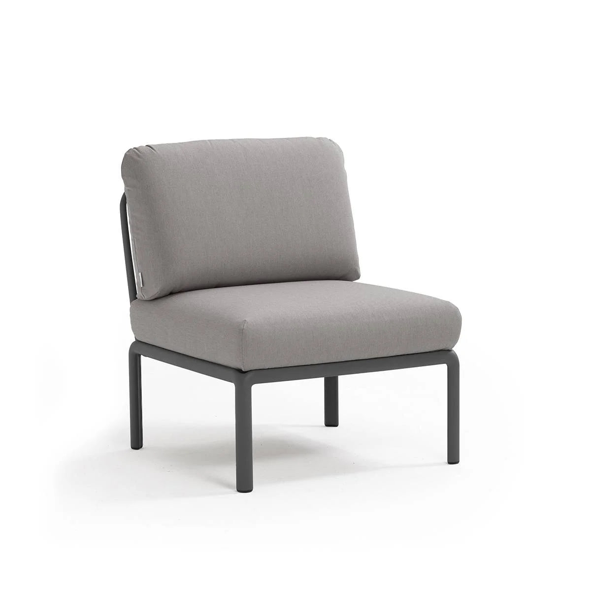 Élément central Komodo Nardi – structure anthracite, coussins Grigio Komodo
