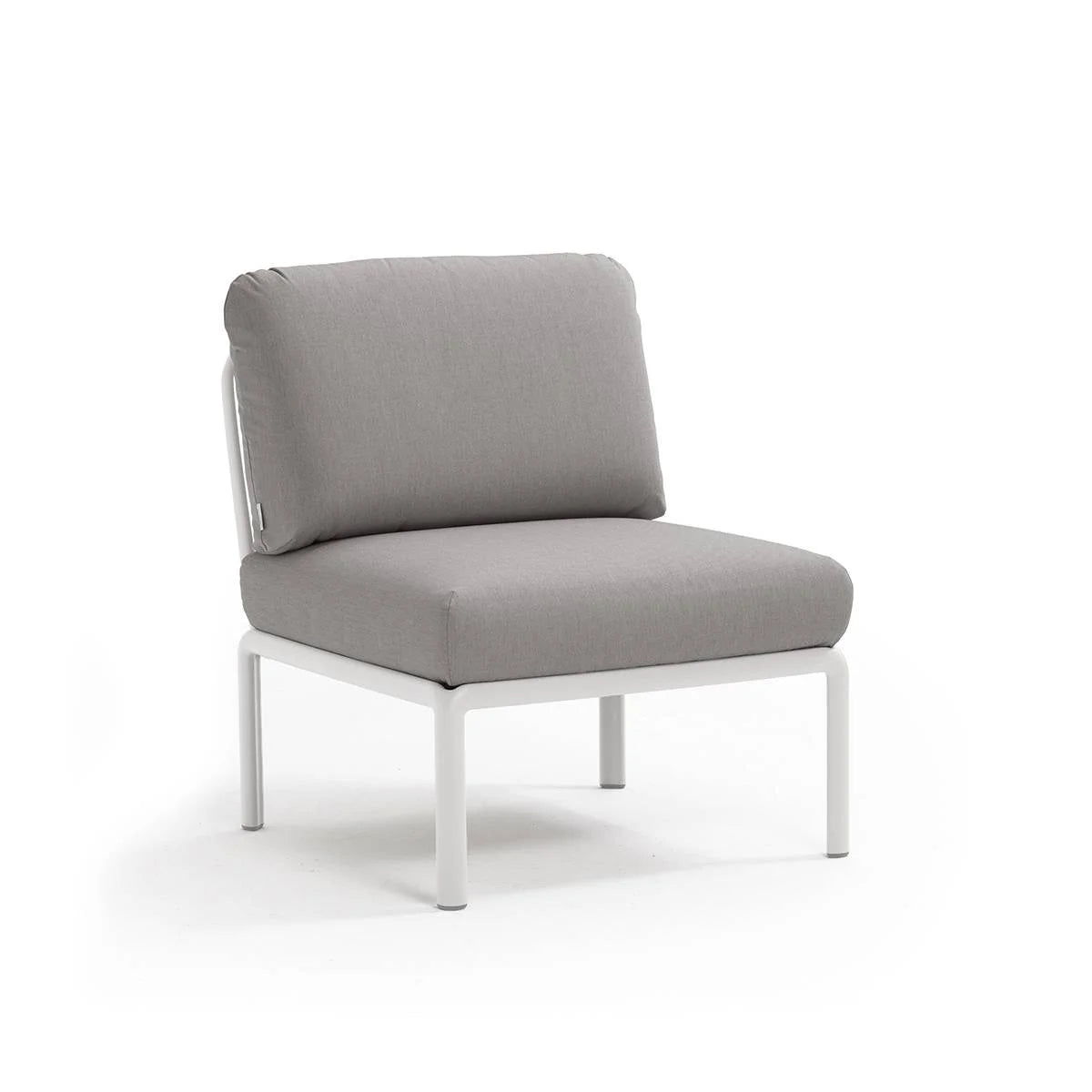 Élément central Komodo Nardi – structure blanc, coussins Grigio Komodo