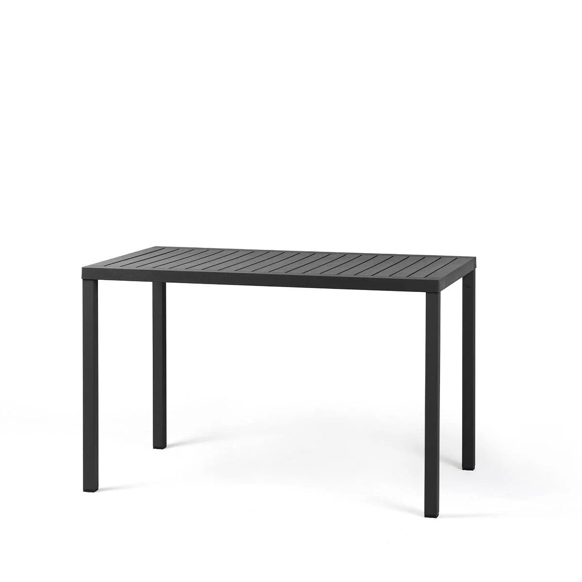 Table Cube Nardi – coloris anthracite – 120x70