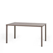 Table Cube Nardi – coloris gris tourterelle – 140x80