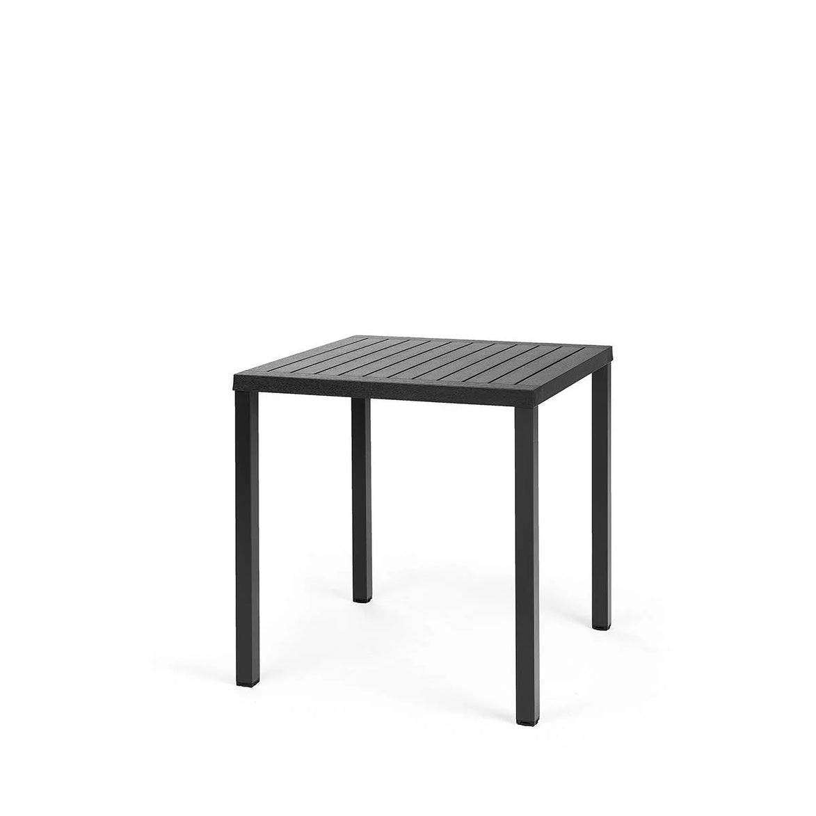 Table Cube Nardi – coloris anthracite – 70x70
