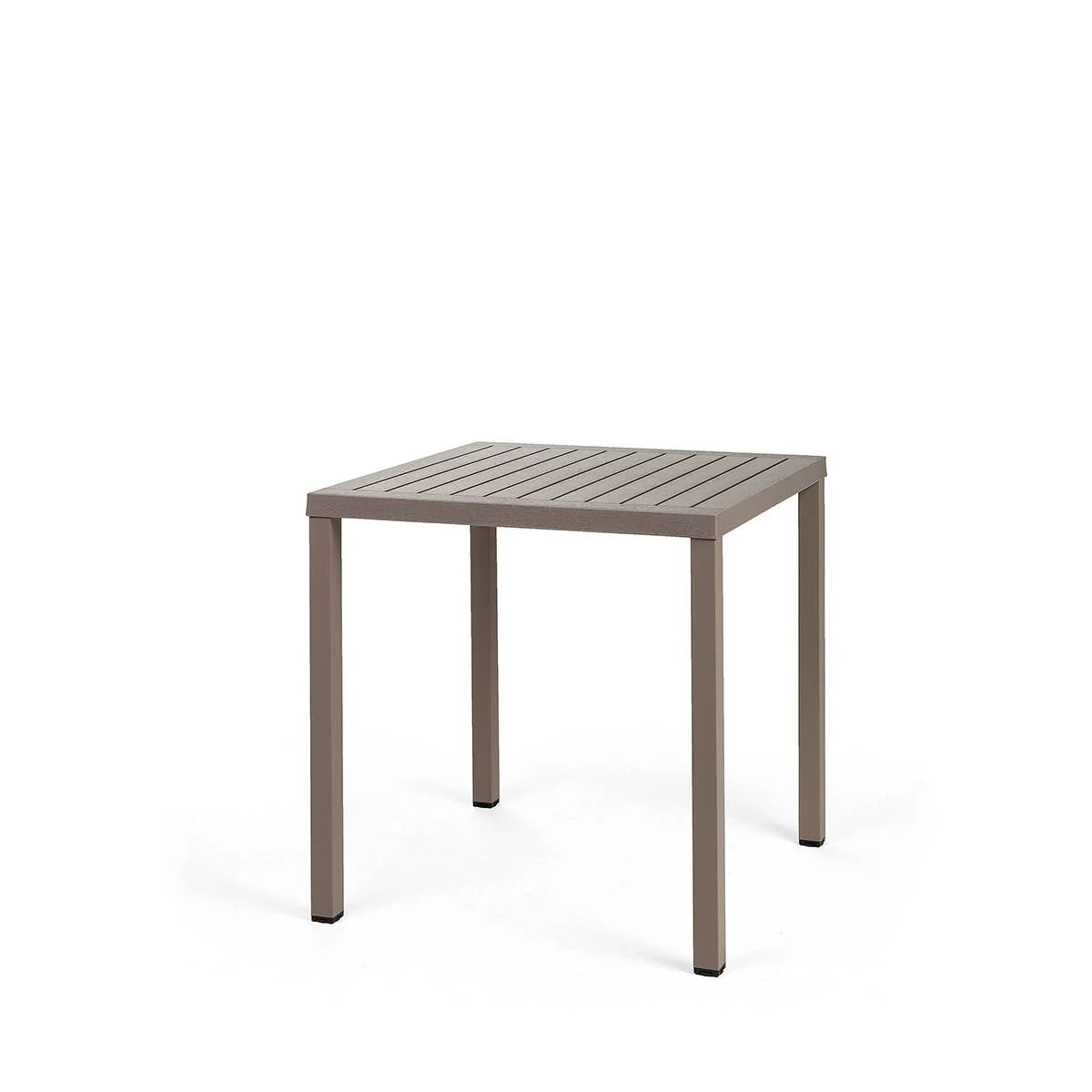Table Cube Nardi – coloris gris tourterelle – 70x70