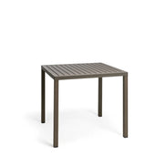 Table Cube Nardi – coloris tabac – 80x80