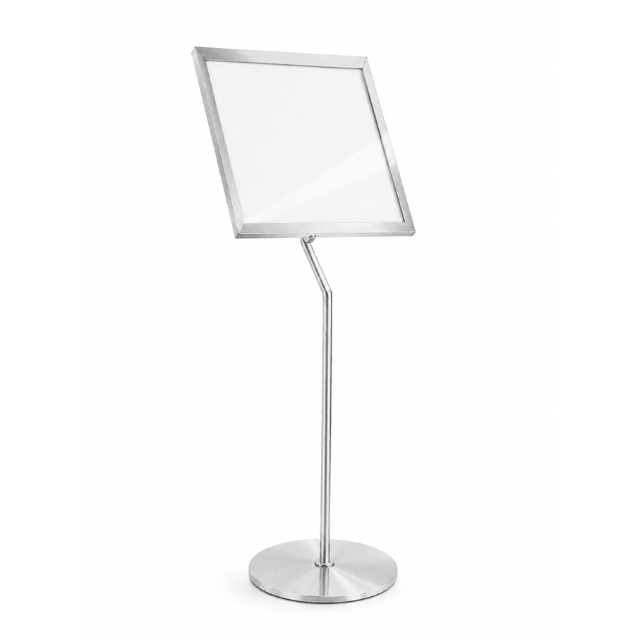 Porte-menu sur pied 3xA4