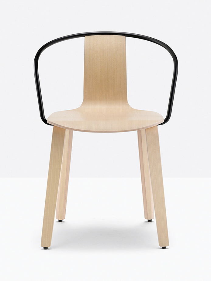 Fauteuil Jamaica 2915 Pedrali frêne naturel