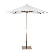 Parasol Java 200 x 200 cm Ezpeleta, toile blanche