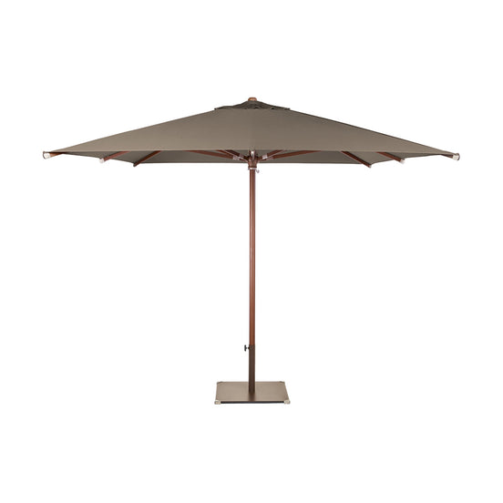Parasol Java 300 x 300 cm Ezpeleta, toile taupe