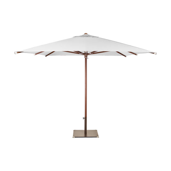 Parasol Java 300 x 300 cm Ezpeleta, toile blanche