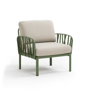 Fauteuil lounge Komodo Nardi – structure agave, coussins Panama