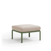 Pouf Komodo Nardi – structure agave, coussins Canvas